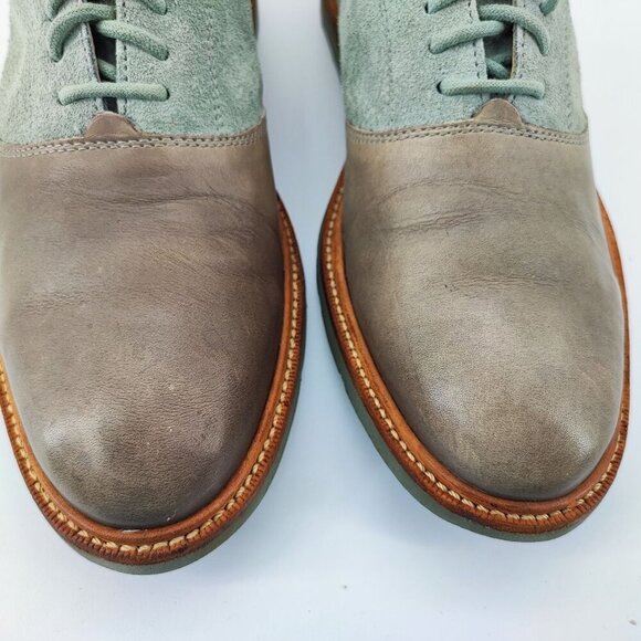 Cole Haan Men\'s Vibram Brown Leather Brown Oxford Size 9.5 main image 6